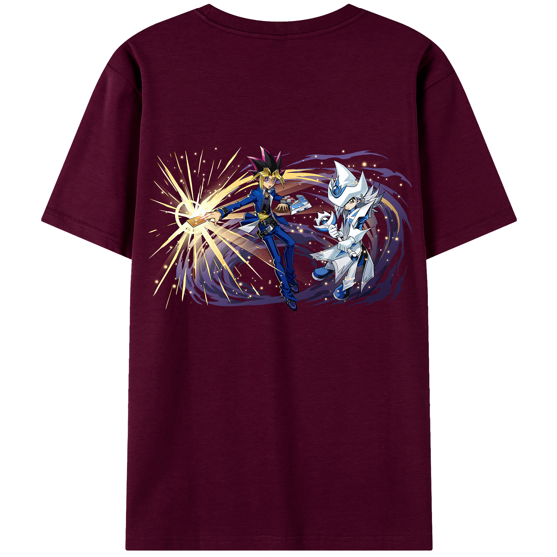 （画像用） 遊☆戯☆王 Yu-Gi-Oh! レディース半袖Tシャツ(バックプリント)